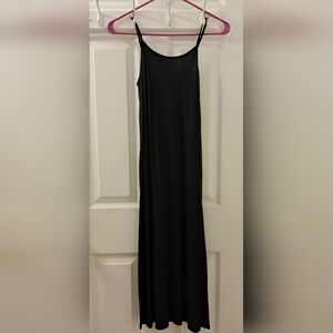 Gilligan & O' Malley Slip dress, Black super soft knit, size XS
